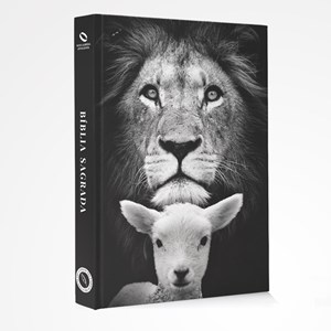 Bíblia Purificador Leão e Ovelha | NAA | Letra Normal | Capa Dura