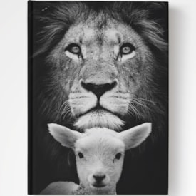 Bíblia Purificador Leão e Ovelha | NAA | Letra Normal | Capa Dura