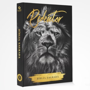 Segunda imagem do produto Bíblia Redentor Leão | NAA | Letra Normal | Capa Dura