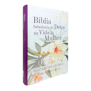 Bíblia Sabedoria de Deus na Vida da Mulher | ARC | Letra Média | Luxo Floral