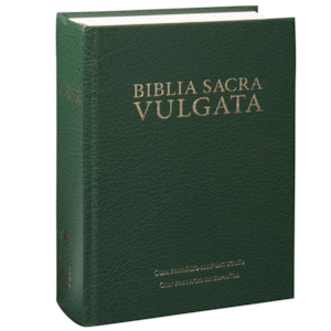 Segunda imagem do produto Biblia Sacra Vulgata em Latim | Letra Normal | Capa Dura Verde