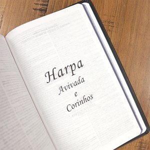 Bíblia Sagrada 860 | ARC | Letra Normal | Com Harpa Avivada e Corinhos | Capa God is Love