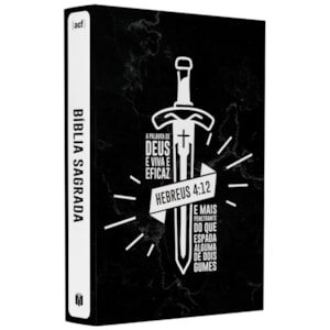 Bíblia Sagrada A Palavra de Deus é Viva e Eficaz | ACF | Letra Normal | Capa Brochura