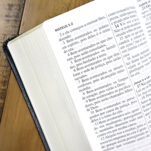 Biblia Sagrada | A21 | Letra Gigante | Capa Luxo Preta