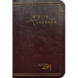 Bíblia Sagrada | A21 | Normal | C/ Referencias Cruzadas | Capa Luxo Bordô