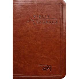 Bíblia Sagrada | A21 | Normal | C/ Referencias Cruzadas | Capa Luxo Marrom