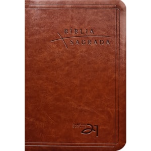 Bíblia Sagrada | A21 | Normal | C/ Referencias Cruzadas | Capa Luxo Marrom