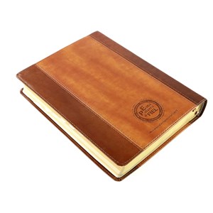 Bíblia Sagrada | ACF | Hiper Legível | Capa Bicolor Chocolate Havana C/ Índice