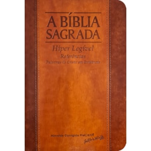 Bíblia Sagrada | ACF | Hiper Legível | Capa Chocolate Havana
