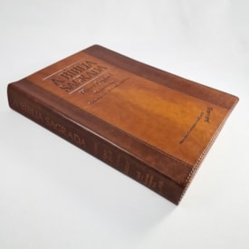 Segunda imagem do produto Bíblia Sagrada | ACF | Hiper Legível | Capa Chocolate Havana