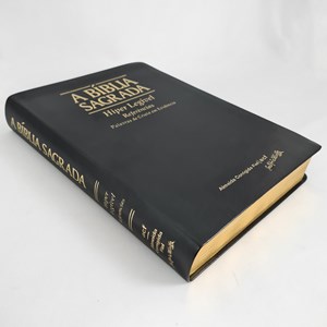 Bíblia Sagrada | ACF | Hiper Legível | Capa Luxo Preta