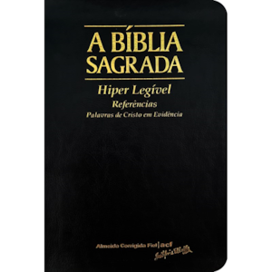 Segunda imagem do produto Bíblia Sagrada | ACF | Hiper Legível | Capa Luxo Preta