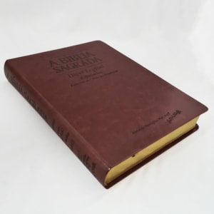 Segunda imagem do produto Bíblia Sagrada | ACF | Hiper Legível | Capa Mogno