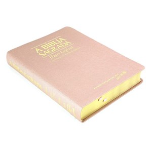 Bíblia Sagrada | ACF | Hiper Legível | Capa Rosê Gold C/ Índice