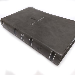 Bíblia Sagrada | ACF | Leitura Perfeita | Letra Grande | Couro Soft Cinza