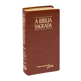 Bíblia Sagrada | ACF | Letra Gigante | Capa Luxo Caramelo