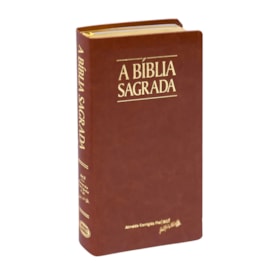 Bíblia Sagrada| ACF | Letra Gigante | Capa Luxo Caramelo
