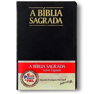 Bíblia Sagrada | ACF | Letra Gigante | Capa Preta