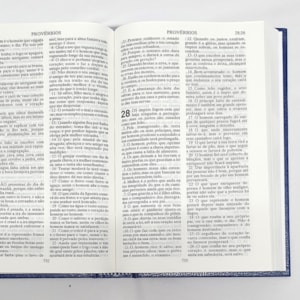 Segunda imagem do produto Bíblia Sagrada | ACF | Letra Grande | Capa Dura Azul