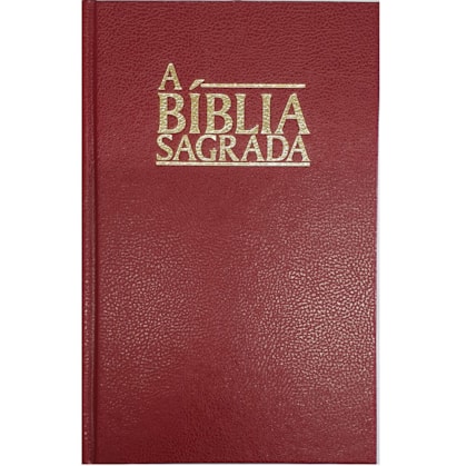 Bíblia Sagrada | ACF | Letra Grande | Capa Dura Vermelha