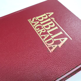Segunda imagem do produto Bíblia Sagrada | ACF | Letra Grande | Capa Dura Vermelha