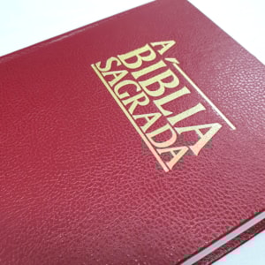 Segunda imagem do produto Bíblia Sagrada | ACF | Letra Grande | Capa Dura Vermelha