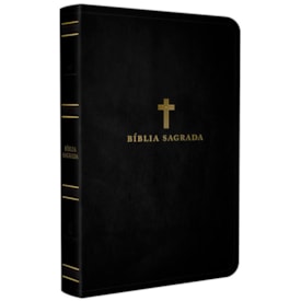 Bíblia Sagrada | ACF | Letra Grande | Couro Soft Preta