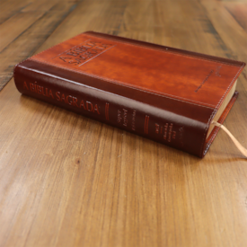 Segunda imagem do produto Bíblia Sagrada | ACF | Letra Grande Super Legível |  Chocolate Havana