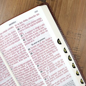 Bíblia Sagrada | ACF | Letra Grande Super Legível |  Chocolate Havana