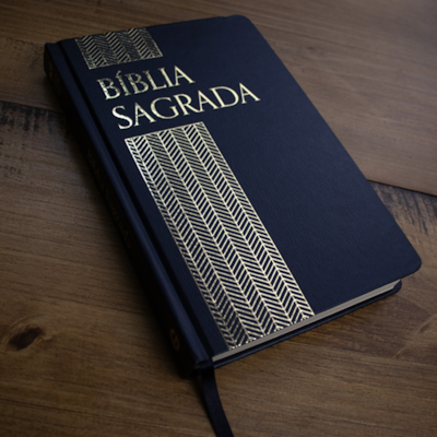 Segunda imagem do produto Bíblia Sagrada | ACF | Letra Normal | Capa Luxo Preta