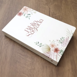Segunda imagem do produto Bíblia Sagrada | ACF | Letra Normal | Capa Luxo Rosê