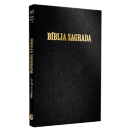 Bíblia Sagrada | ACF | Letra Normal | Capa Preto Luxo