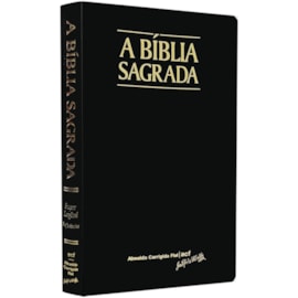 Bíblia Sagrada | ACF | Letra Super Legível | Capa PU luxo Preta