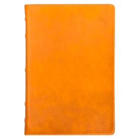 Bíblia Sagrada | ACF | Premier Collection | Couro Legítimo Mostarda