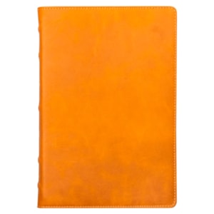 Bíblia Sagrada | ACF | Premier Collection | Couro Legítimo Mostarda