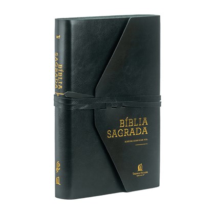 Bíblia Sagrada | Almeida Corrigida Fiel | Letra Grande | Capa Luxo Courosoft Verde