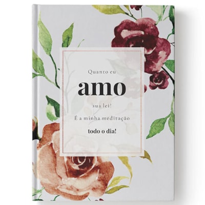 Bíblia Sagrada Amo a Sua Lei | NAA | Letra Normal | Capa Dura