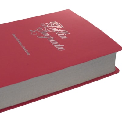 Segunda imagem do produto Bíblia Sagrada | ARA | Letra Gigante | Capa Luxo Pink