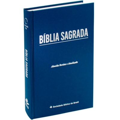 Bíblia Sagrada | ARA | Letra Grande | Capa Dura Azul