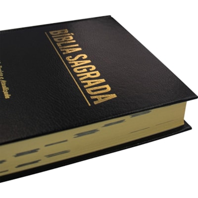 Segunda imagem do produto Bíblia Sagrada | ARA | Letra Grande | Capa Dura Preta