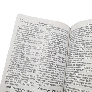 Bíblia Sagrada | ARA | Letra Grande | Guirlanda Floral Capa Dura