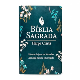 Bíblia Sagrada | ARC | Com Harpa Cristã | Verde Escuro