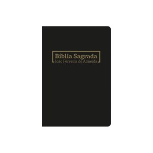 Bíblia Sagrada ARC Grande | Capa Brochura Preta
