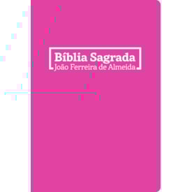 Bíblia Sagrada ARC Grande | Capa Brochura Rosa