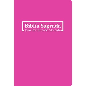 Bíblia Sagrada ARC Grande | Capa Brochura Rosa