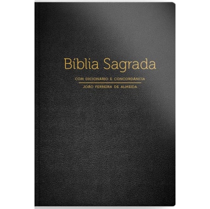 Bíblia Sagrada - Letra Extra Gigante. Capa Preta