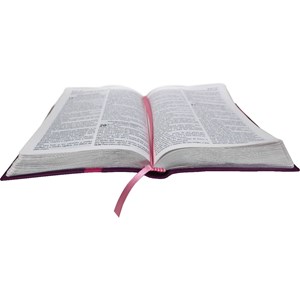Bíblia Sagrada | ARC | Letra Grande | Capa Rosa Sintética