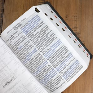 Bíblia Sagrada | ARC | Letra Hipergigante | Capa Luxo Preta  | Harpa 774