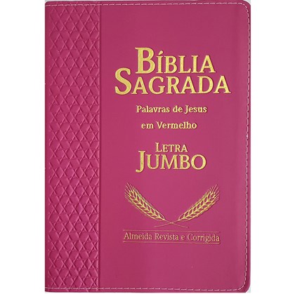 Bíblia Sagrada | ARC | Letra Jumbo | Índice | Luxo Pink