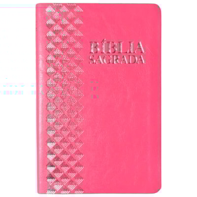 Bíblia Sagrada | ARC | Letra Normal | Capa Luxo Pink